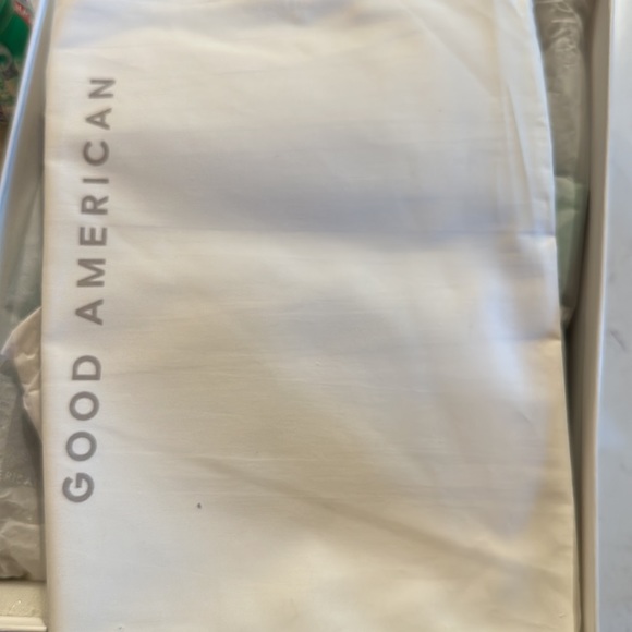 NIB Good American Terry Cloth Slip-On High Heeled Shoes - Picture 5 of 8